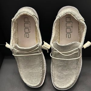 Hey Dude Sand Beige Wendy Sox Sz 10